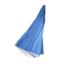 Parasol ogrodowy plazowy regulowany lamany skladany UV 150cm niebieski