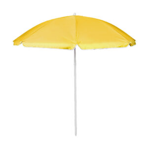 Parasol ogrodowy plazowy regulowany lamany skladany UV 150cm zolty