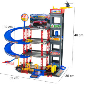 Parking pierowy garaz stacja benzynowa myjnia