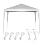 Pawilon ogrodowy namiot imprezowy handlowy altana bialy 3 X 3m