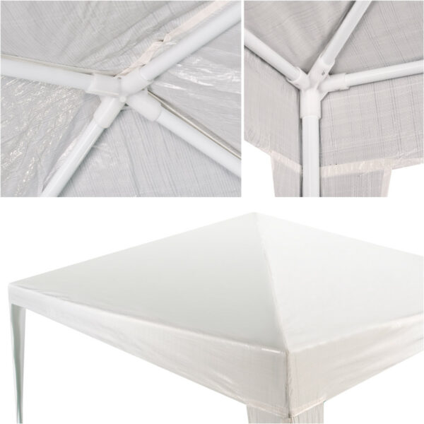Pawilon ogrodowy namiot imprezowy handlowy altana bialy 3 X 3m