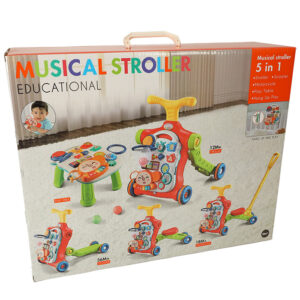 Pusher walker ride interactive table 5in1