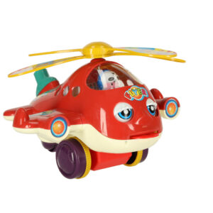 Pchacz na kiju samolot helikopter z dzwiekiem
