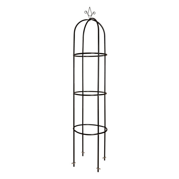 Pergola ogrodowa kolumnowa slup kolumna dzwon stojak na roze kwiaty pnace metalowa 195 cm