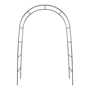 Pergola ogrodowa luk uchwyt na roze kwiaty bluszcz pnacza metalowa 240 x 140 cm