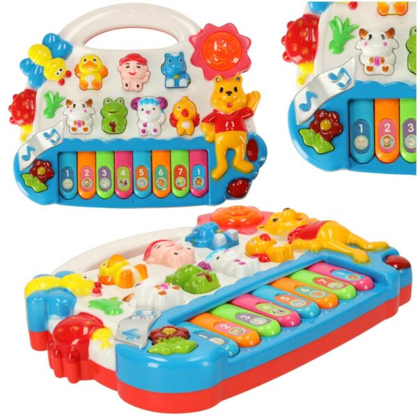 Pianinko organki dla dzieci odglosy zwierzat Pianinko organki dla dzieci odglosy zwierzat