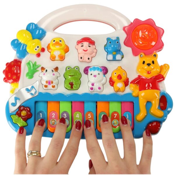 Pianinko organki dla dzieci odglosy zwierzat