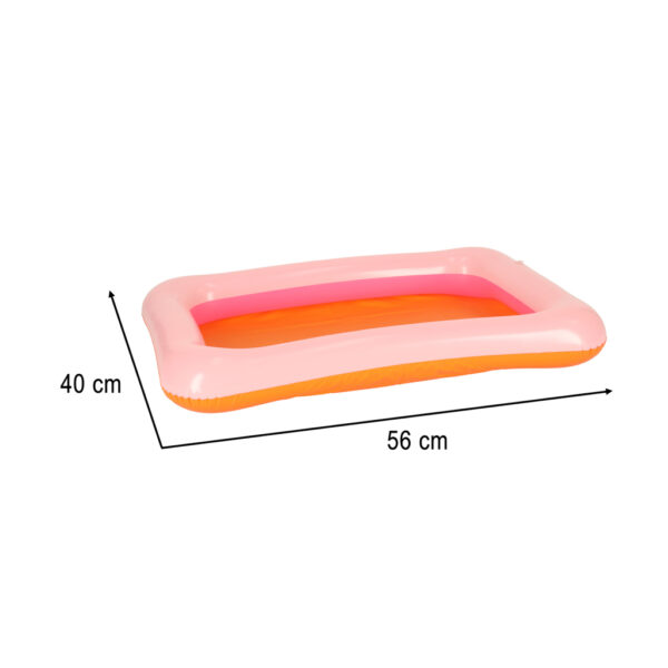 Piasek Kinetyczny w wiaderku 1kg foremki rozowy