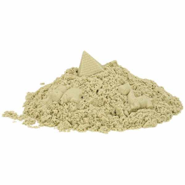 Piasek kinetyczny 1kg w woreczku naturalny bezowy