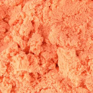 Piasek kinetyczny 1kg w woreczku pomaranczowy