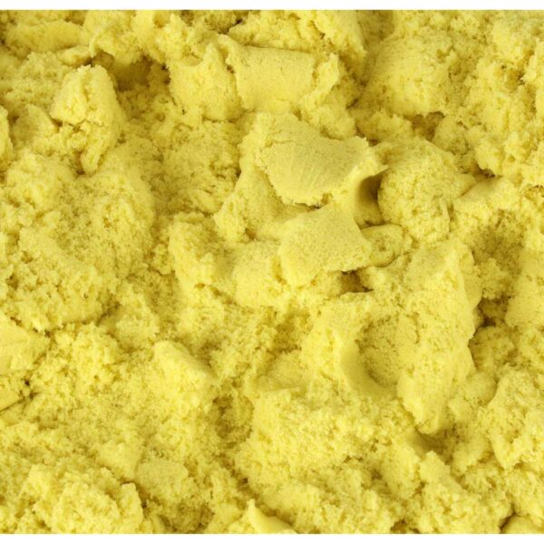 Piasek kinetyczny 1kg w woreczku zolty