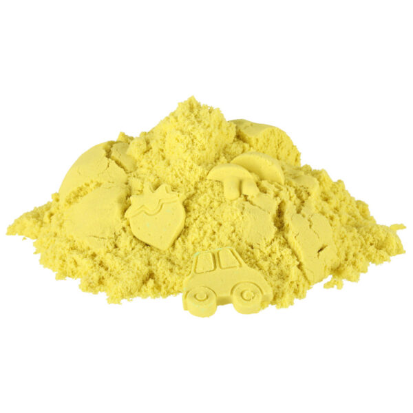 Piasek kinetyczny 1kg w woreczku zolty