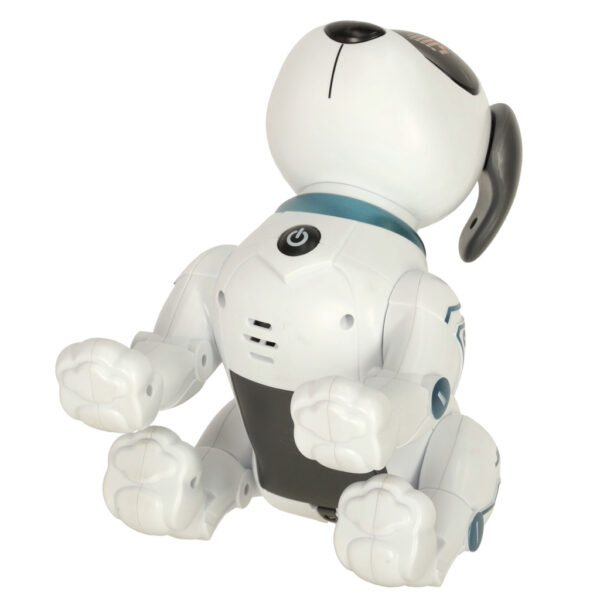 Pies piesek interaktywny zdalnie sterowany na pilota RC robot skacze spiewa