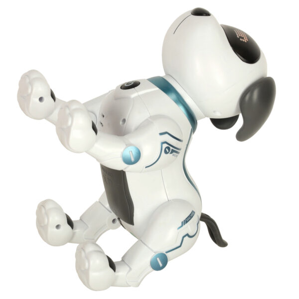 Pies piesek interaktywny zdalnie sterowany na pilota RC robot skacze spiewa