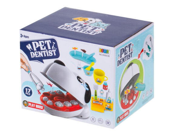 Pies piesek u dentysty chory zabek wylecz zeba