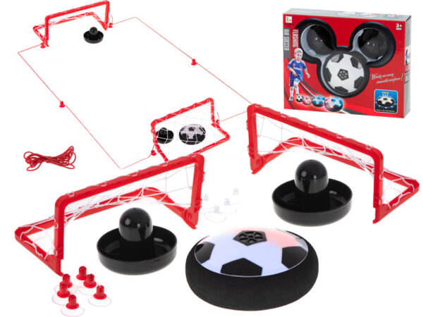 Pilka latajaca Hoverball na stol swiecaca bramki Pilka latajaca Hoverball na stol swiecaca bramki