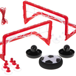 Pilka latajaca Hoverball na stol swiecaca bramki