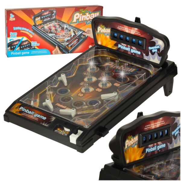 Pinball flipper gra zrecznosciowa stol ze swiatlami i muzyka Pinball flipper gra zrecznosciowa stol ze swiatlami i muzyka