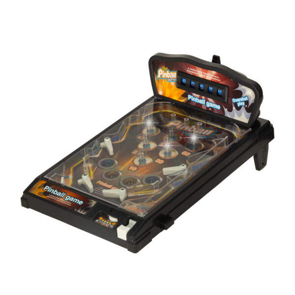 Pinball flipper gra zrecznosciowa stol ze swiatlami i muzyka