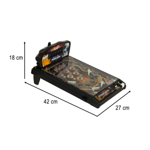 Pinball flipper gra zrecznosciowa stol ze swiatlami i muzyka