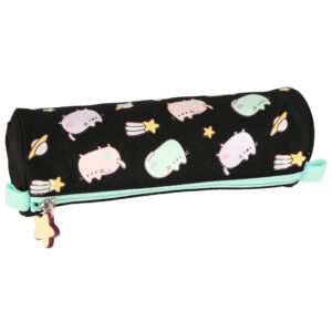 Piornik szkolny saszetka tuba czarny Pusheen Pastel