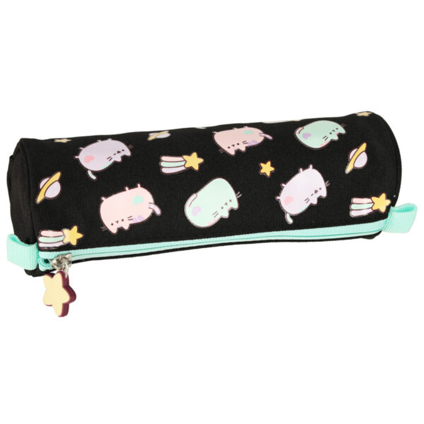 Piornik szkolny saszetka tuba czarny Pusheen Pastel