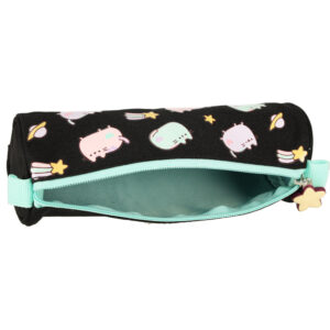 Piornik szkolny saszetka tuba czarny Pusheen Pastel