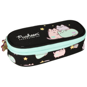 Piornik szkolny usztywniany saszetka z klapka Pusheen Pastel