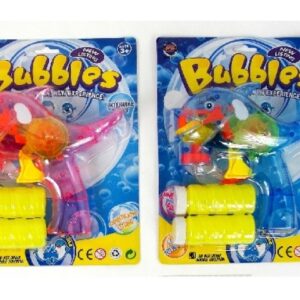 Pistolet do baniek mydlanych automat LED delfin