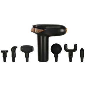 Pistolet do masazu masazer do plecow ciala mini LED 6w1