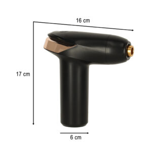 Pistolet do masazu masazer do plecow ciala mini LED 6w1