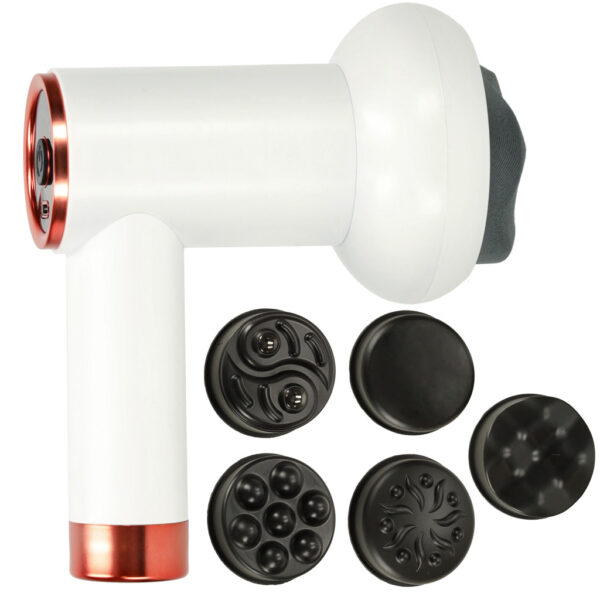 Pistolet do masazu masazer do plecow ciala plecow ujedrniajacy antycellulitowy bezprzewodowy wyszczuplajacy 5w1 Pistolet do masazu masazer do plecow ciala plecow ujedrniajacy antycellulitowy bezprzewodowy wyszczuplajacy 5w1