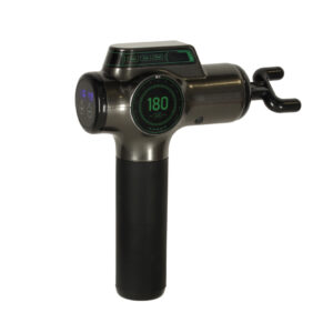 Pistolet do masazu masazer do plecow ciala wyswietlacz LED 8w1