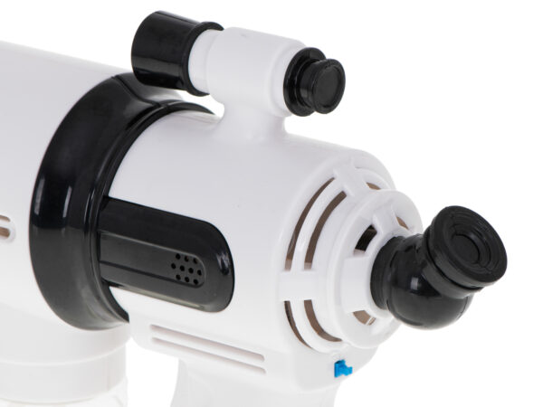 Pistolet do robienia baniek mydlanych bialy