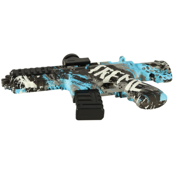 Pistolet na kulki zelowe wodne karabin niebieski zasilanie bateryjne USB 550szt 7 8mm