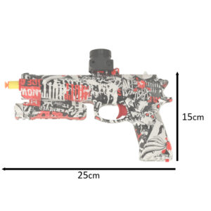 Pistolet na kulki zelowe wodne karabin okulary 550szt 7 8mm