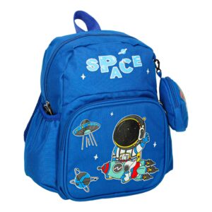 Plecak dla przedszkolaka szkolny dzieciecy astronauta 30x14x23cm