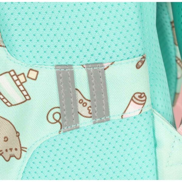 Plecak szkolny mlodziezowy 4 komorowy Pusheen Mint 16 cali