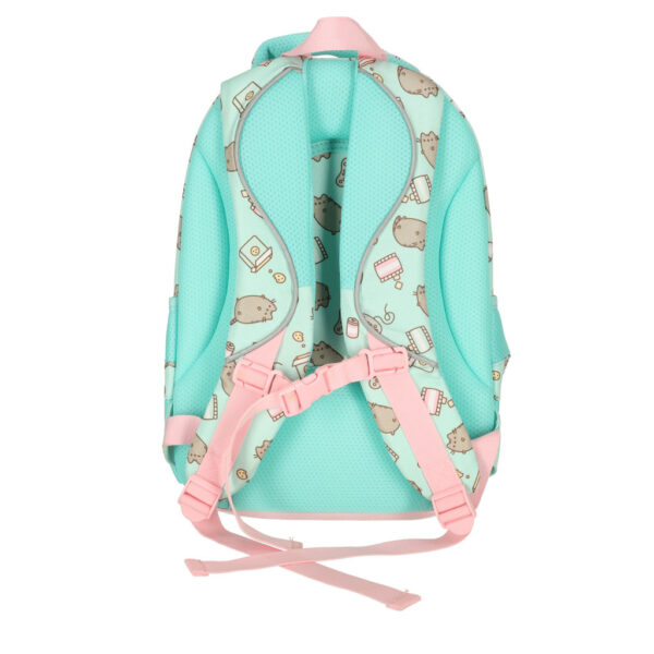 Plecak szkolny mlodziezowy 4 komorowy Pusheen Mint 16 cali