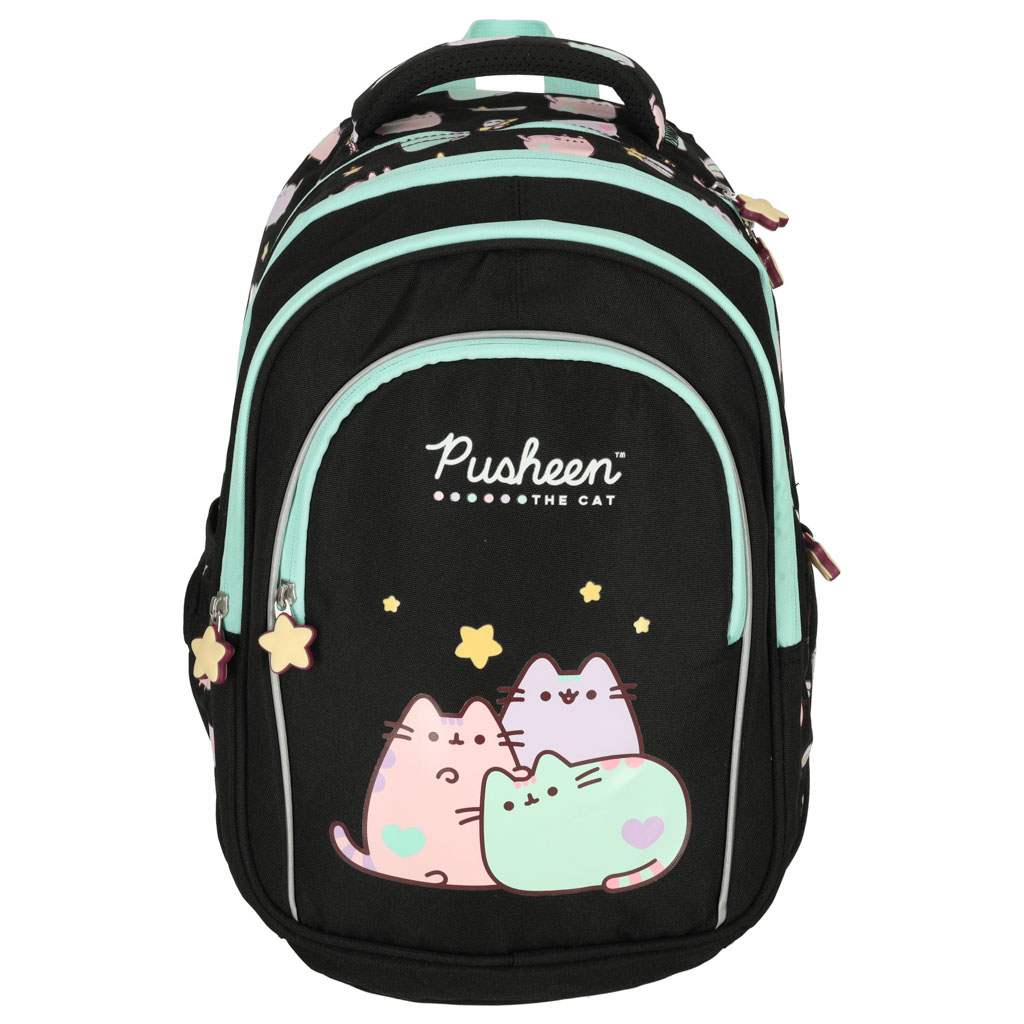 Plecak szkolny mlodziezowy 4 komorowy Pusheen Pastel 16 cali