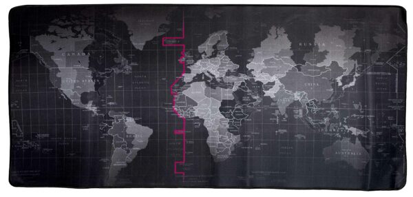 Podkladka na biurko mapa swiata 40x90x2cm