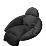 Poduszka do bocianiego gniazda XXL czarna
