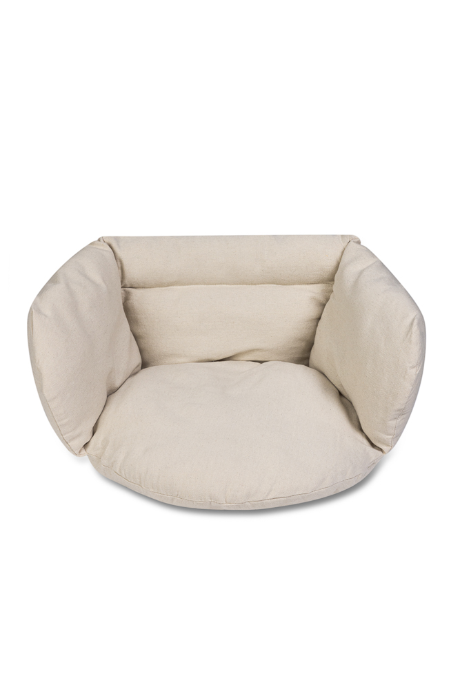 Poduszka do bocianiego gniazda hustawki ecru