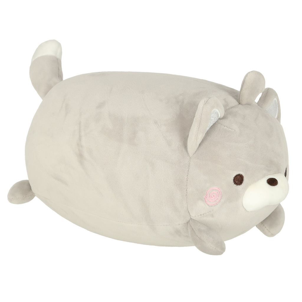 Poduszka podrozna 2w1 rogal pod kark do samolotu samochodu maskotka kot