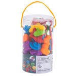 Pojazdy edukacyjne nauka liczenia montessori 36el