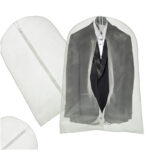 Pokrowiec na ubrania garnitur odziez ubrania przezroczysty 60 x 100 cm