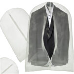 Pokrowiec na ubrania garnitur odziez ubrania przezroczysty 60 x 120 cm