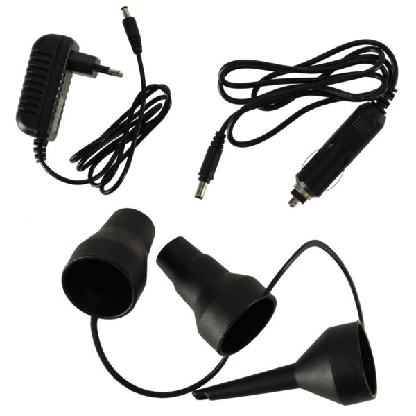 Pompka elektryczna do materaca 12V 240V koncowki