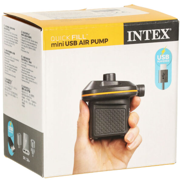 Pompka elektryczna do pompowania basenu 2 koncowki USB A 5v DC 2A INTEX Pompka elektryczna do pompowania basenu 2 koncowki USB A 5v DC 2A INTEX
