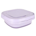 Pralka automatyczna turystyczna mini skladana przenosna 8L fioletowa